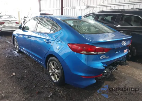 2018 Hyundai Elantra Sel z USA, uszkodzony, nr VIN 5NPD84LF5JH217131